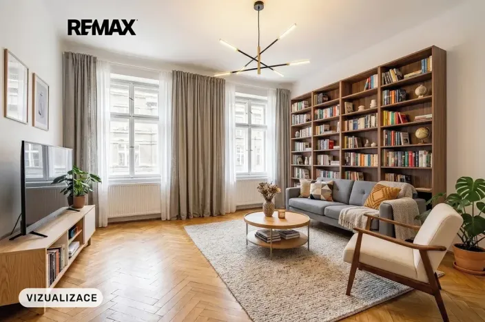 Prodej bytu 3+1, Praha - Bubeneč, U zeměpisného ústavu, 111 m2