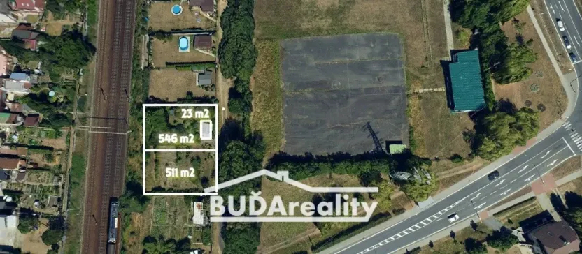 Prodej pozemku pro bydlení, Otrokovice, Nadjezd, 511 m2