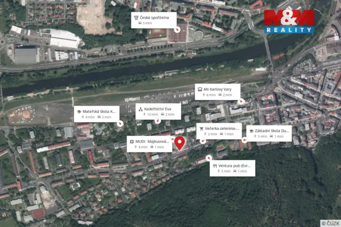 Prodej bytu 3+1, Karlovy Vary, Moskevská, 72 m2