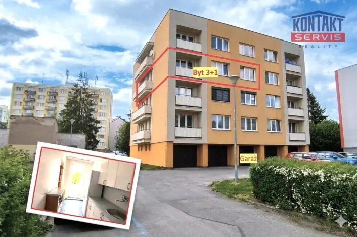 Pronájem bytu 3+1, České Budějovice, J. Plachty, 78 m2