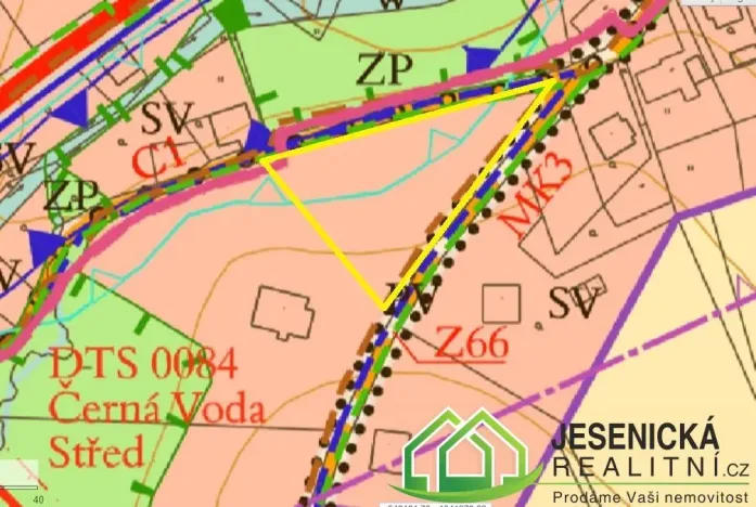 Prodej pozemku pro bydlení, Černá Voda, 944 m2