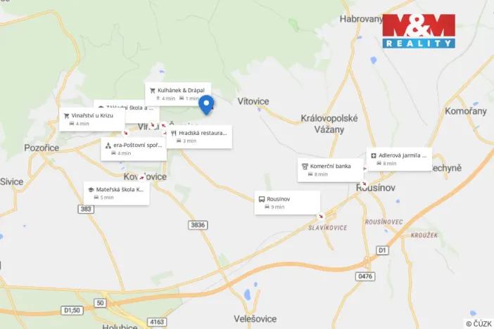 Prodej pozemku pro bydlení, Viničné Šumice, 2331 m2