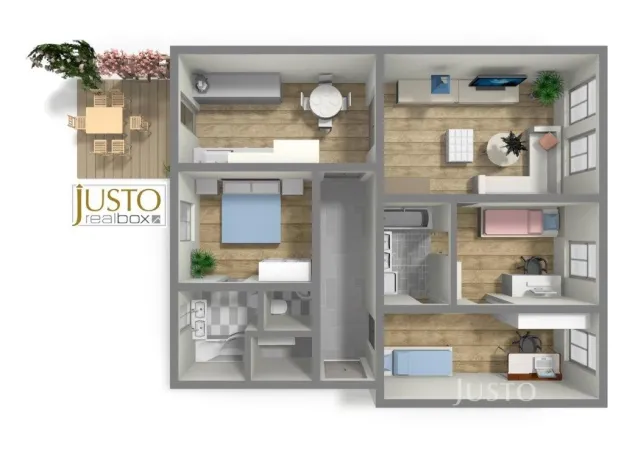 Prodej bytu 4+kk, Písek - Václavské Předměstí, Burketova, 108 m2