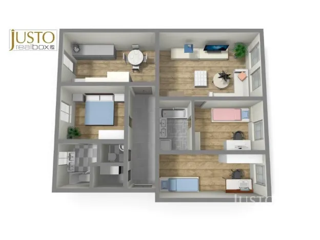 Prodej bytu 4+kk, Písek - Václavské Předměstí, Burketova, 108 m2