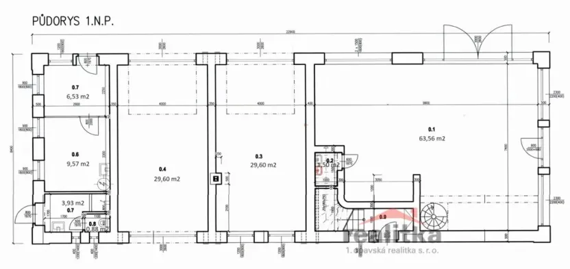 Prodej obchodního prostoru, Opava - Předměstí, Krnovská, 701 m2