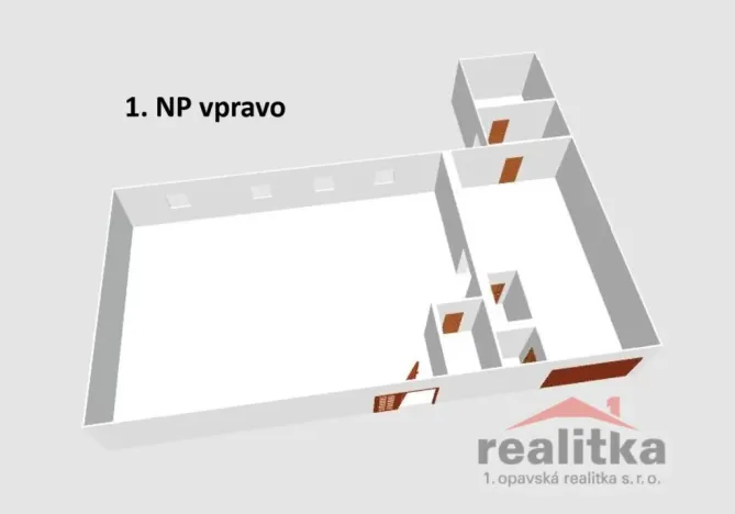 Prodej obchodního prostoru, Opava - Jaktař, Přemyslovců, 525 m2