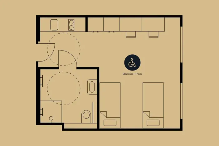 Pronájem pokoje, Praha - Holešovice, Na zátorách, 30 m2