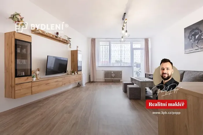 Prodej bytu 2+1, Chomutov, Palackého, 62 m2