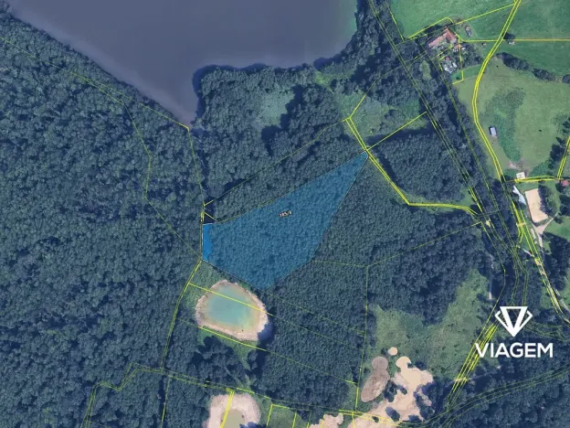 Prodej podílu lesa, České Budějovice, České Vrbné, 1852 m2
