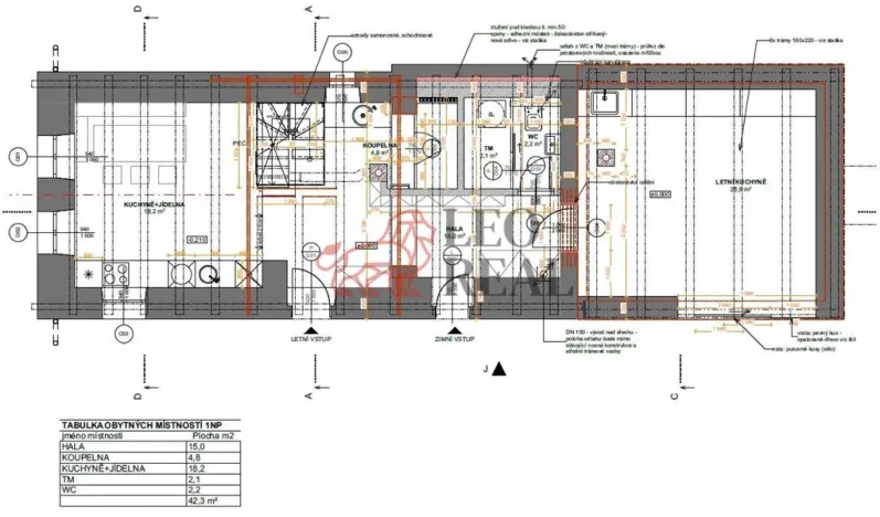 Prodej rodinného domu, Liběchov - Ješovice, 117 m2