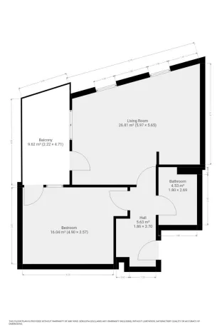 Pronájem bytu 2+kk, Praha - Nusle, Pod Děkankou, 59 m2