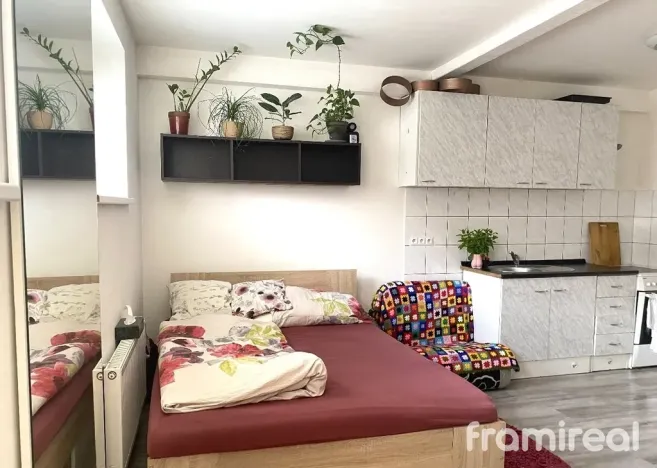 Pronájem bytu 1+kk, Brno - Řečkovice, Banskobystrická, 23 m2