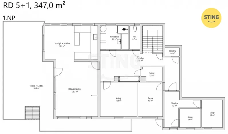 Prodej vily, Bzenec, Slunečná, 300 m2