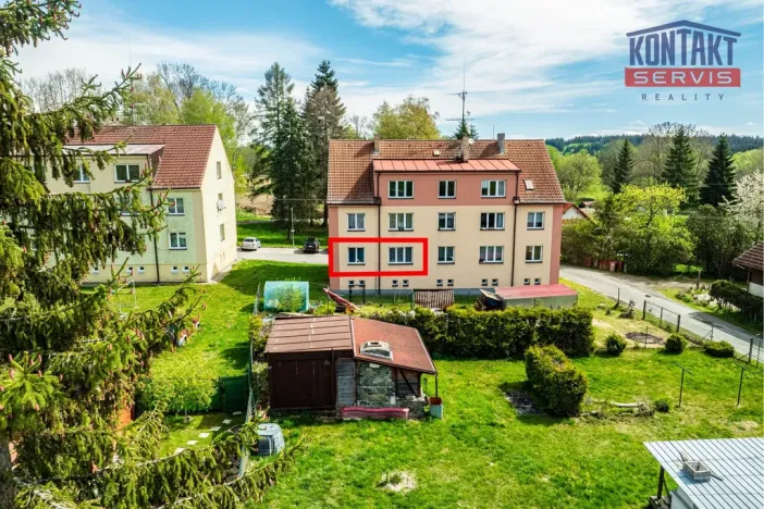 Prodej bytu 3+1, Černá v Pošumaví - Bližná, 76 m2