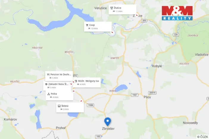 Prodej rodinného domu, Štědrá - Zbraslav, 97 m2