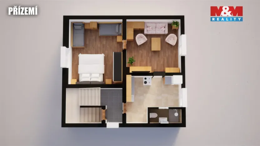 Prodej rodinného domu, Chabařovice, Masarykova, 170 m2