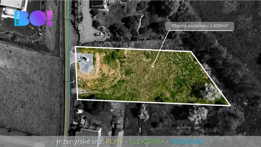 Prodej pozemku pro bydlení, Horní Bludovice, 2609 m2