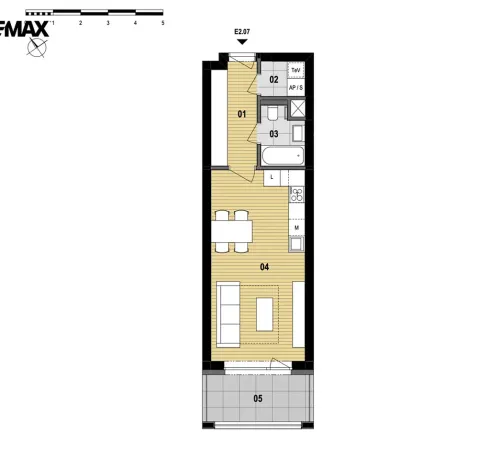 Pronájem bytu 1+kk, Chýně, Premonstrátů, 37 m2