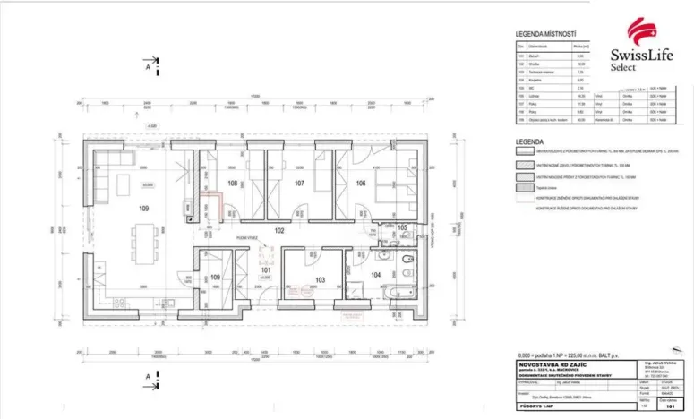 Pronájem rodinného domu, Mackovice, 112 m2