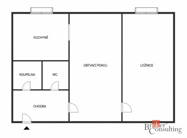 Prodej bytu 2+1, Aš, 56 m2