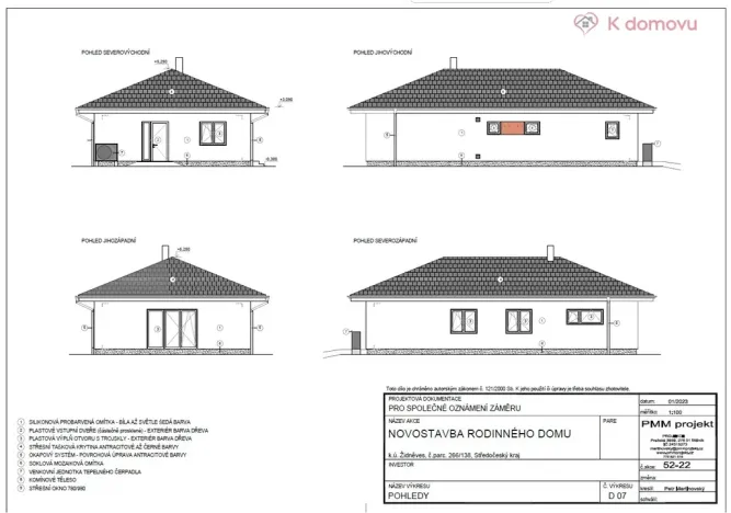 Prodej pozemku pro bydlení, Židněves, 684 m2