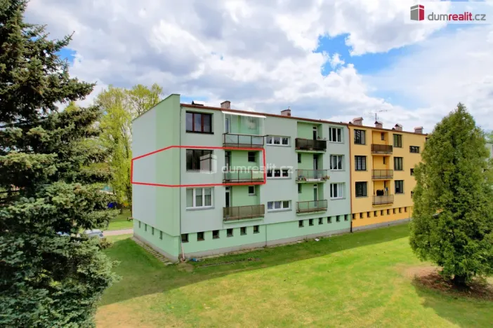 Prodej bytu 2+1, České Velenice, Revoluční, 48 m2
