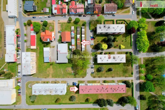 Prodej bytu 2+1, České Velenice, Revoluční, 48 m2