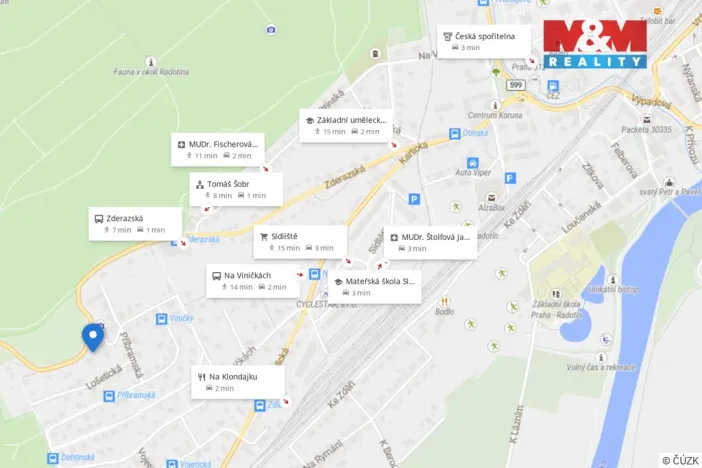Prodej rodinného domu, Praha - Radotín, Zderazská, 110 m2