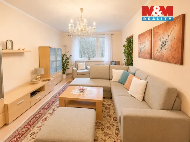 Prodej bytu 2+1, Chomutov, 64 m2