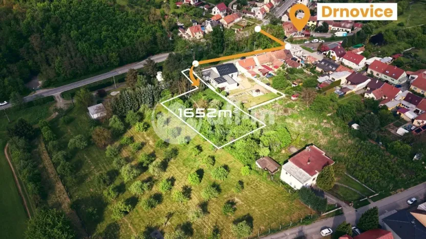Prodej pozemku pro bydlení, Drnovice, 1652 m2