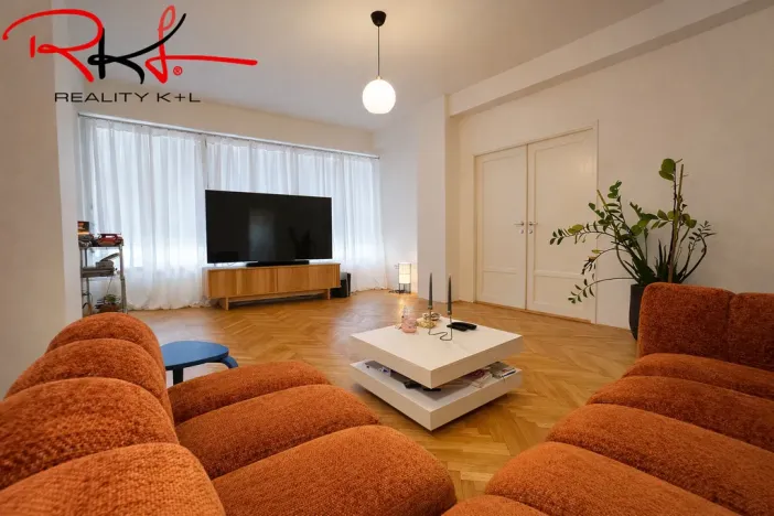 Pronájem bytu 4+1, Praha, Vladislavova, 160 m2