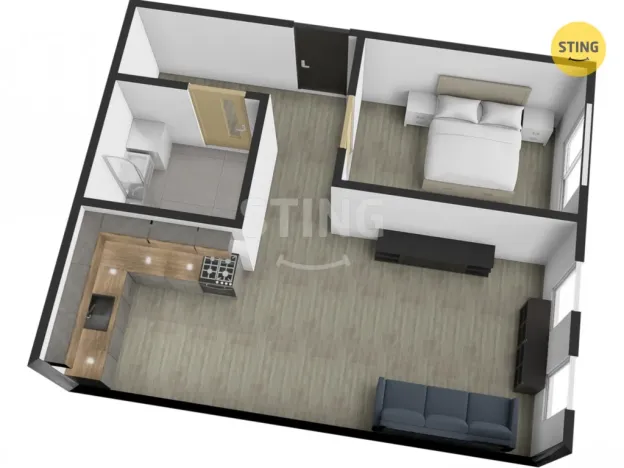 Prodej bytu 2+kk, Ostrava, Zárubecká, 51 m2