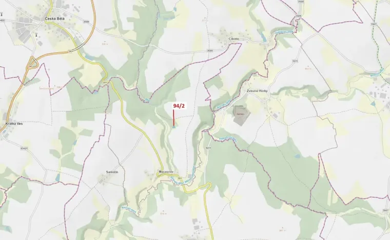 Dražba lesa, Žižkovo Pole, 909 m2