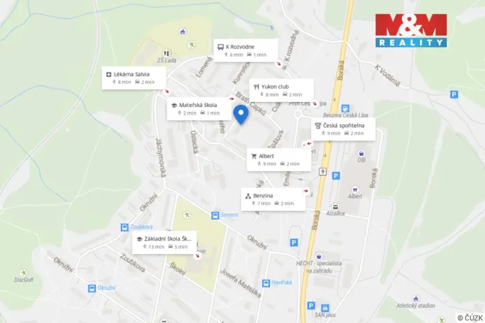 Pronájem bytu 4+1, Česká Lípa, Jana Zrzavého, 75 m2