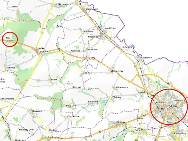 Prodej pozemku pro bydlení, Velké Heraltice, 2501 m2