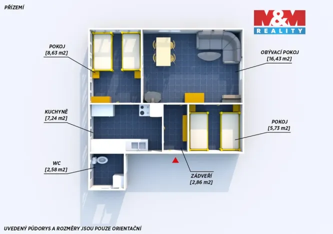 Prodej chaty, Bystřice - Ouběnice, 41 m2