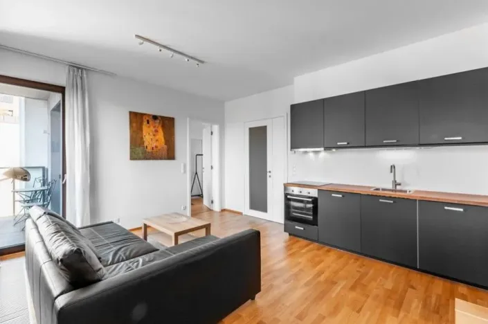 Pronájem bytu 2+kk, Praha - Holešovice, Sanderova, 51 m2