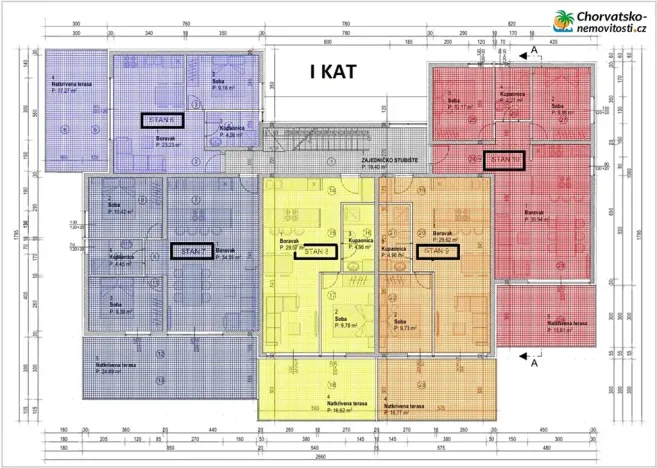 Prodej bytu 2+kk, Povljana, Chorvatsko, 44 m2