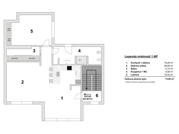 Prodej rodinného domu, Újezd u Brna, Nádražní, 234 m2