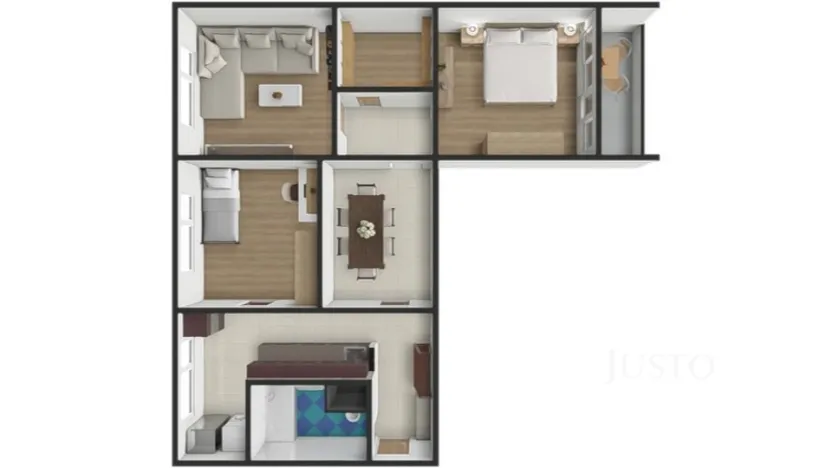 Prodej bytu 3+1, Strakonice - Strakonice I, Sídliště 1. máje, 74 m2