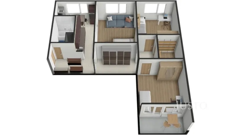 Prodej bytu 3+1, Strakonice - Strakonice I, Sídliště 1. máje, 74 m2