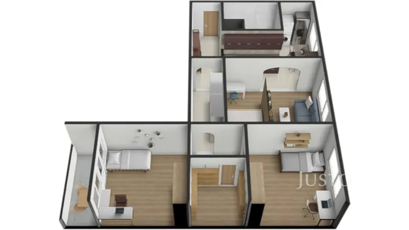 Prodej bytu 3+1, Strakonice - Strakonice I, Sídliště 1. máje, 74 m2