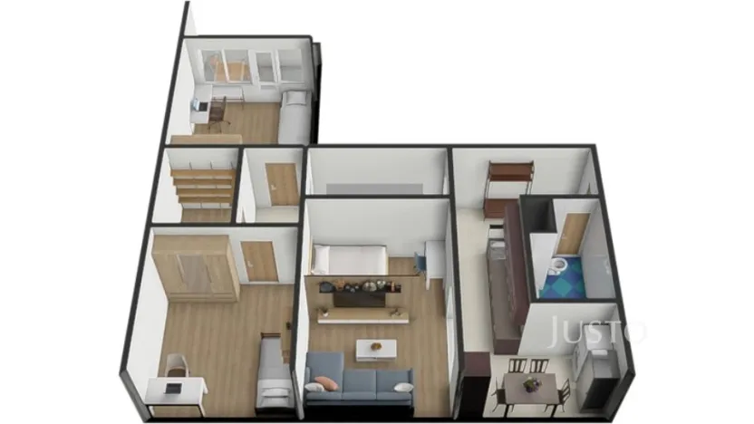 Prodej bytu 3+1, Strakonice - Strakonice I, Sídliště 1. máje, 74 m2
