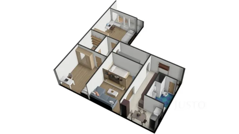 Prodej bytu 3+1, Strakonice - Strakonice I, Sídliště 1. máje, 74 m2
