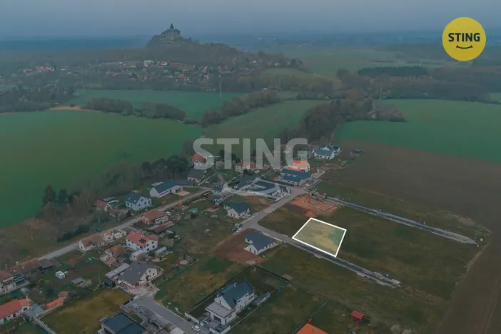 Prodej pozemku pro bydlení, Kunětice, 906 m2