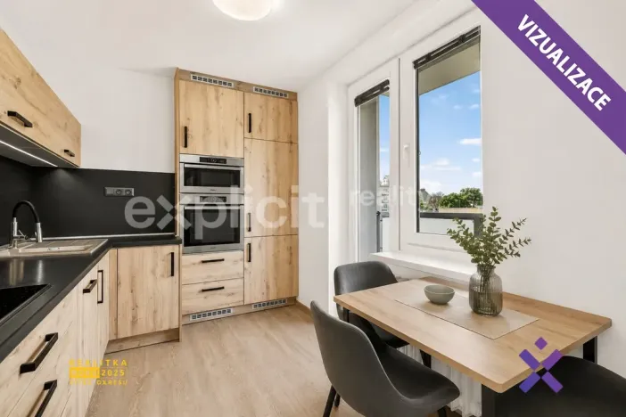Prodej bytu 2+1, Prostějov, Krapkova, 54 m2