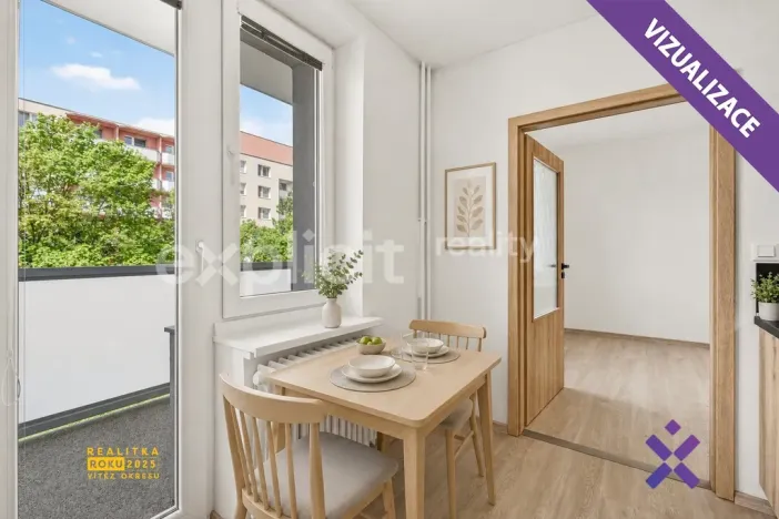 Prodej bytu 2+1, Prostějov, Krapkova, 54 m2