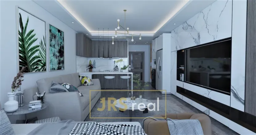 Prodej bytu 1+kk, Trikomo, Kypr, 45 m2
