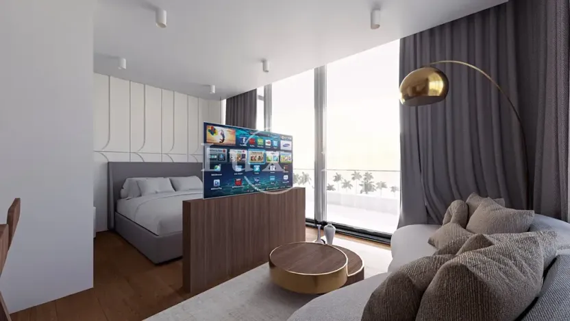 Prodej bytu 1+kk, Taqah, Omán, 70 m2