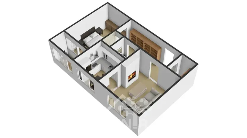 Prodej bytu 2+1, Velké Hamry, 54 m2